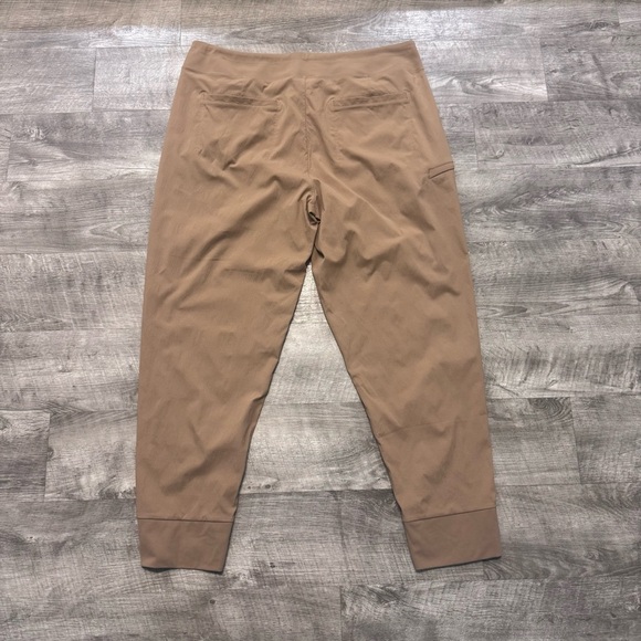 Athleta Trekkie North Jogger Cattail Brown High Rise Pant Womens Sz. 16 - Picture 3 of 8
